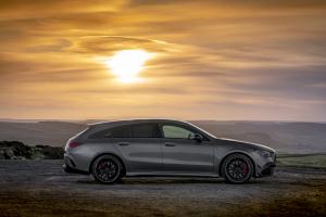 Mercedes-AMG CLA45 S 4Matic+ Shooting Brake 2020 года  (UK)